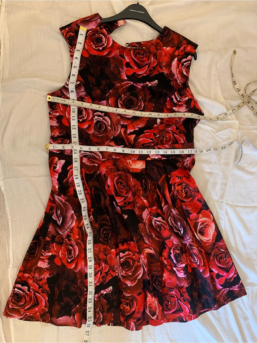 ⭐️NEW PRICE⭐️BUNDLE💫2/$31 Fit & Flare Sleeveless Dresses Size UK 16=US 12 NWT - Picture 6 of 11